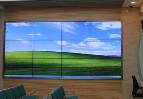 全州液晶拼接屏的另类用法。